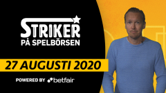 Striker på Spelbörsen: "Starkt målspel i Community Shield"