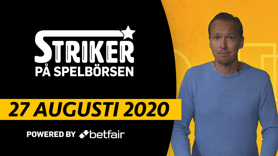 Striker på Spelbörsen: "Starkt målspel i Community Shield"