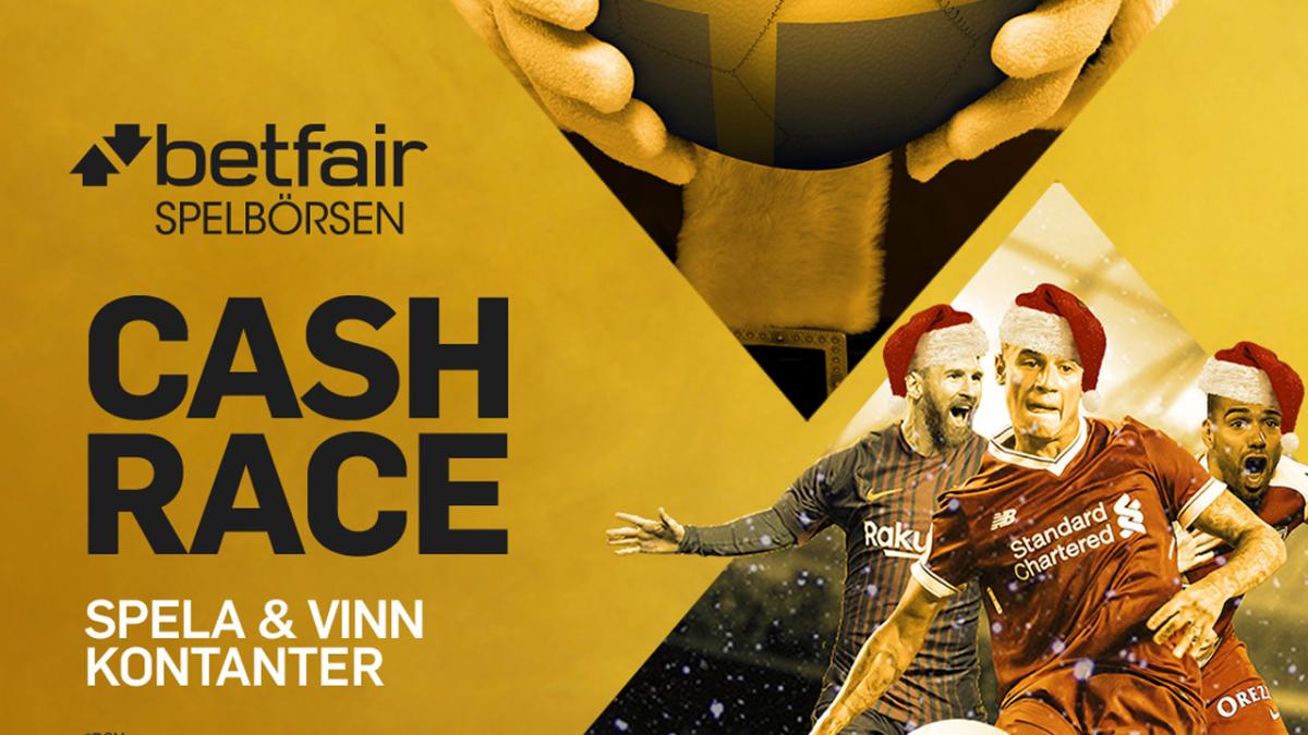 Betfairs Cash Race Är Tillbaka!