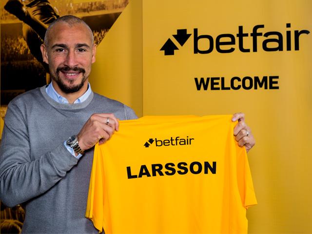 Henrik Larsson, Betfairs nya ambassdör