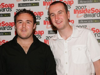 Two blokes off Corrie