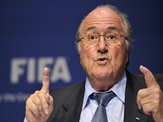 Sepp Blatter. A leading candidate to be Sports Plonker of the Year.