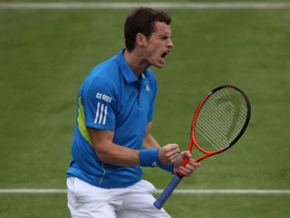 Hopefully it'll be a scream of victory for Murray on Tuesday at Wimbledon 