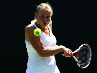 Jelena Dokic is in good form on grass, having made the final at s’Hertogenbosch in Holland this week 