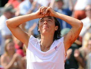 Francesca Schiavone wins the French Open