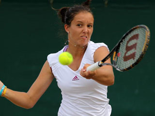 Laura Robson hasn't quite kicked on as many would have hoped but she's a sweet hitter of a tennis ball 