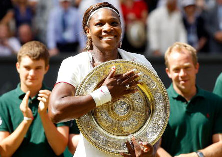 Serena is [4.2] to triumph at SW19 this summer