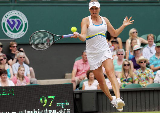 Vera Zvonareva has beaten Sabine Lisicki three times in the last year 